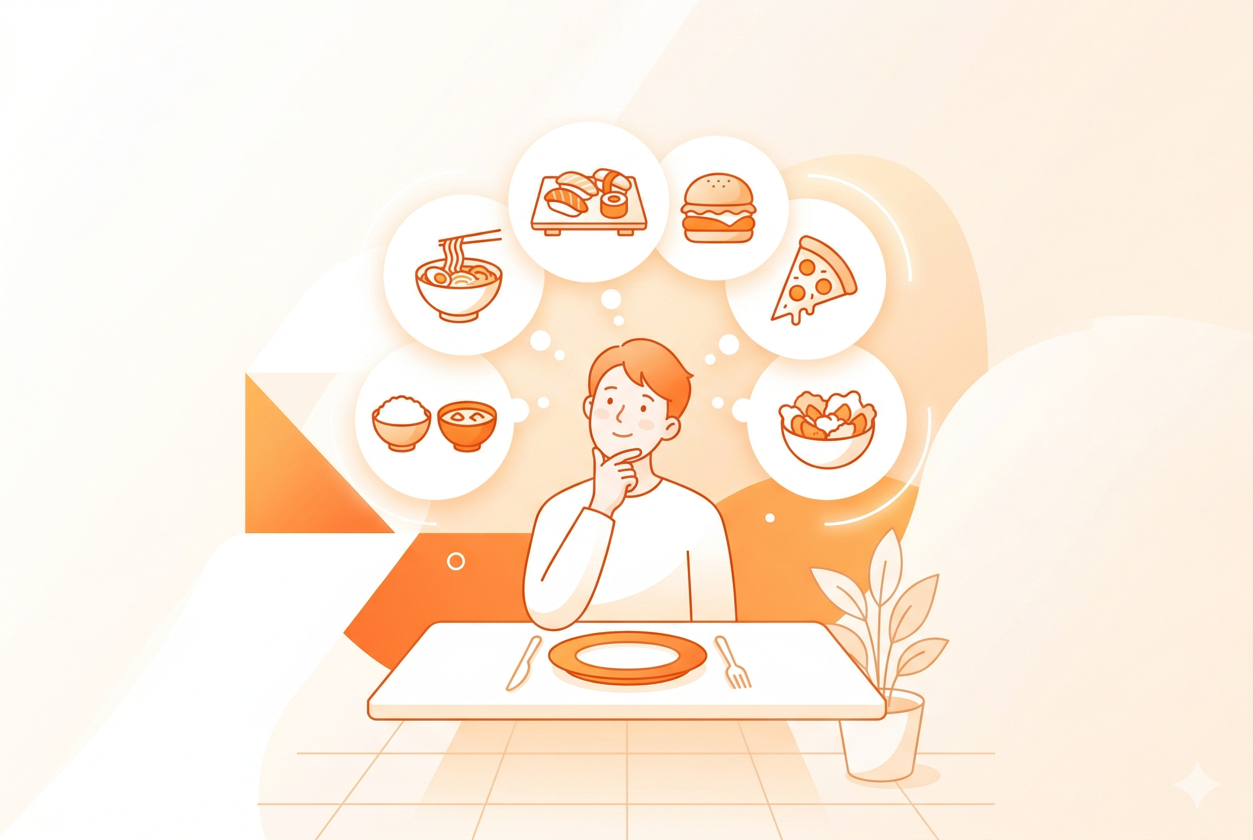 何食べたいかわからない原因は? お腹は空いているのに決まらないときの対処法とおすすめの食べ物