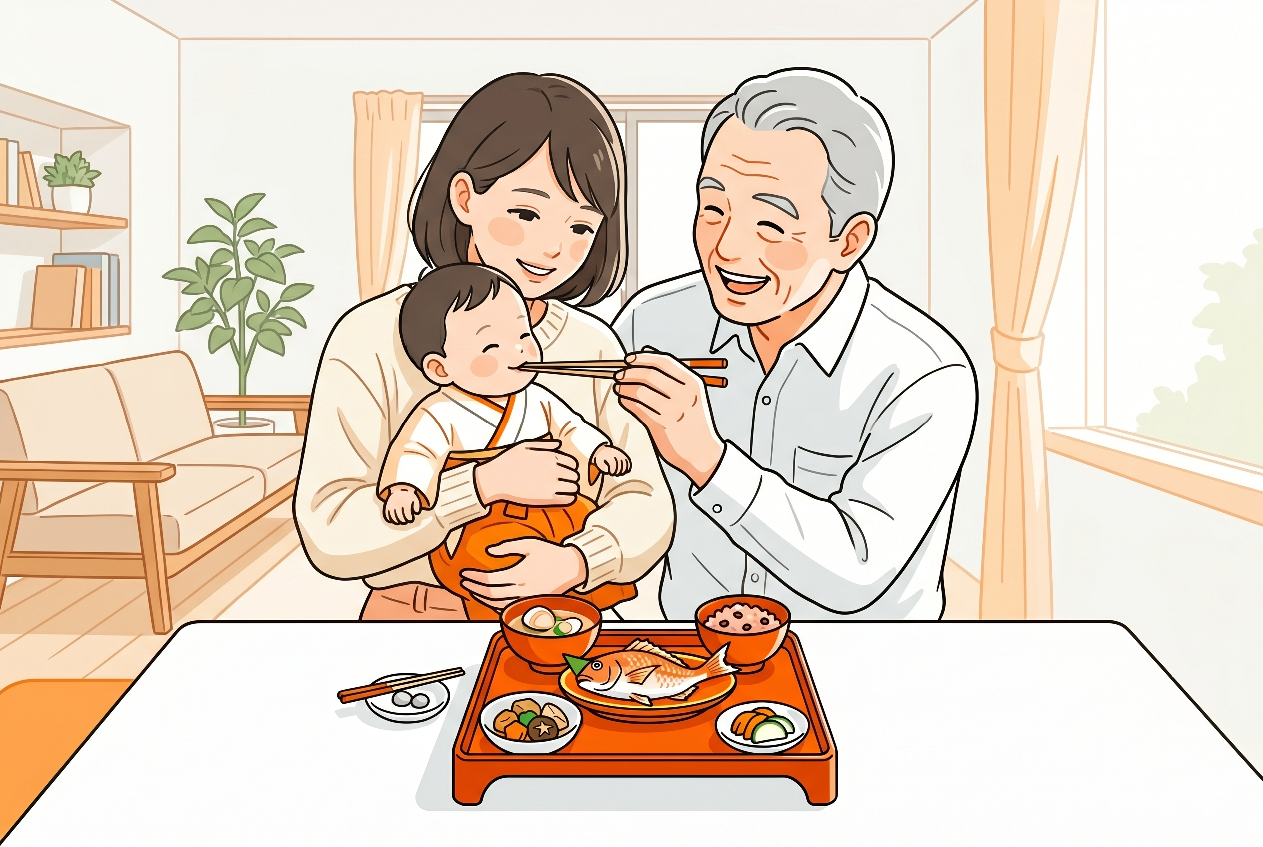 お食い初めはいつ？どこで？料理・順番・誰を呼ぶかまで完全解説