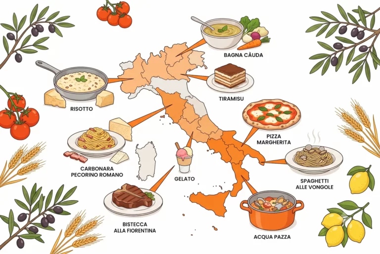 イタリアンってどんな料理？特徴と地域別の違いをわかりやすく解説